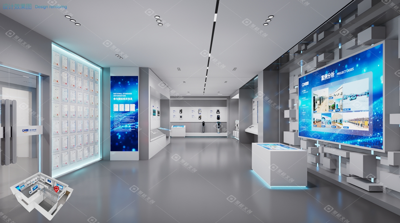 科技巨頭總部展廳設(shè)計(jì)：如何用數(shù)字交互打造未來感體驗(yàn)？